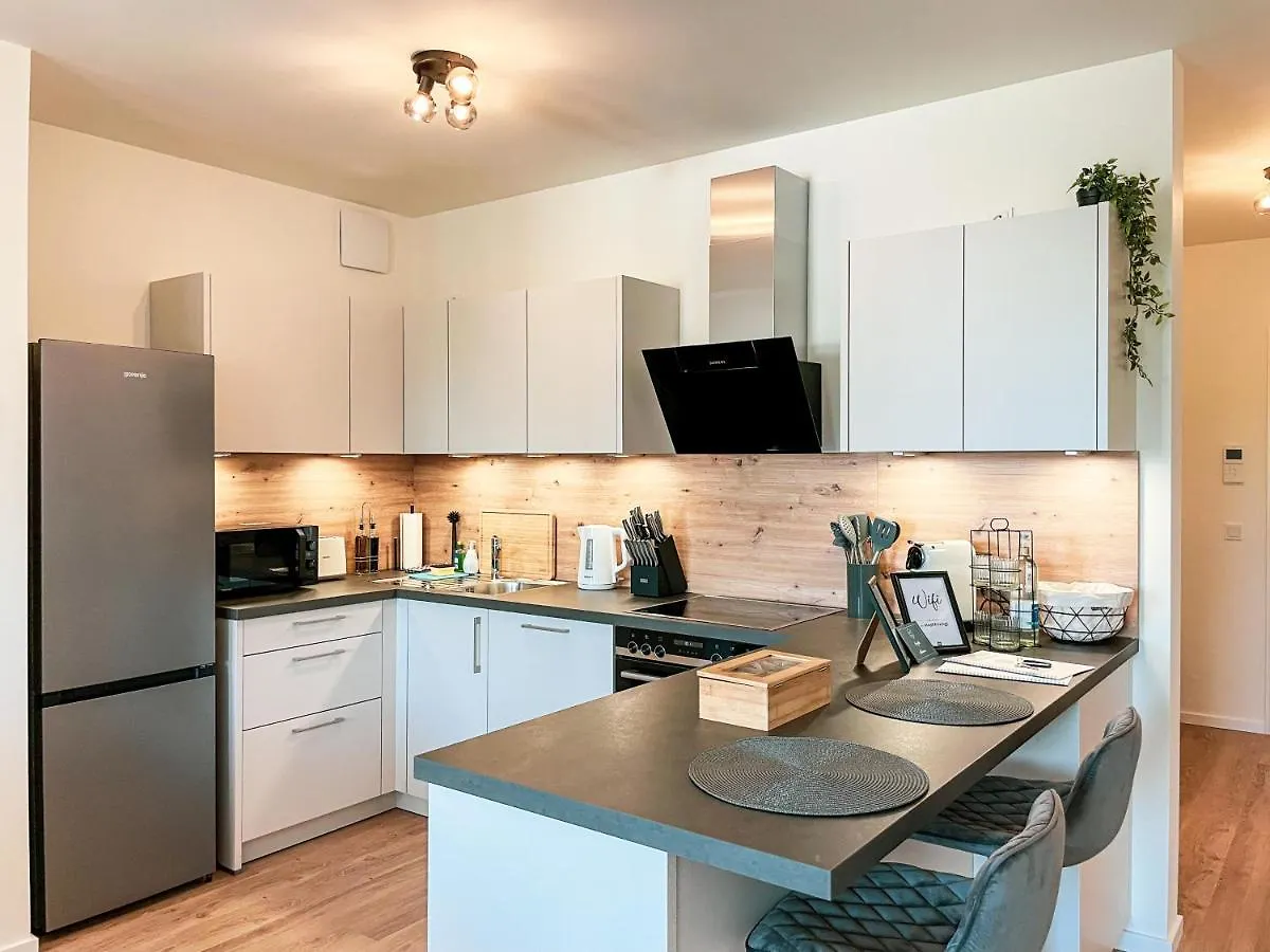 E&K Living - 6 Pers - Design Apartment - Fair - Congress - Parking Augsburg Germany