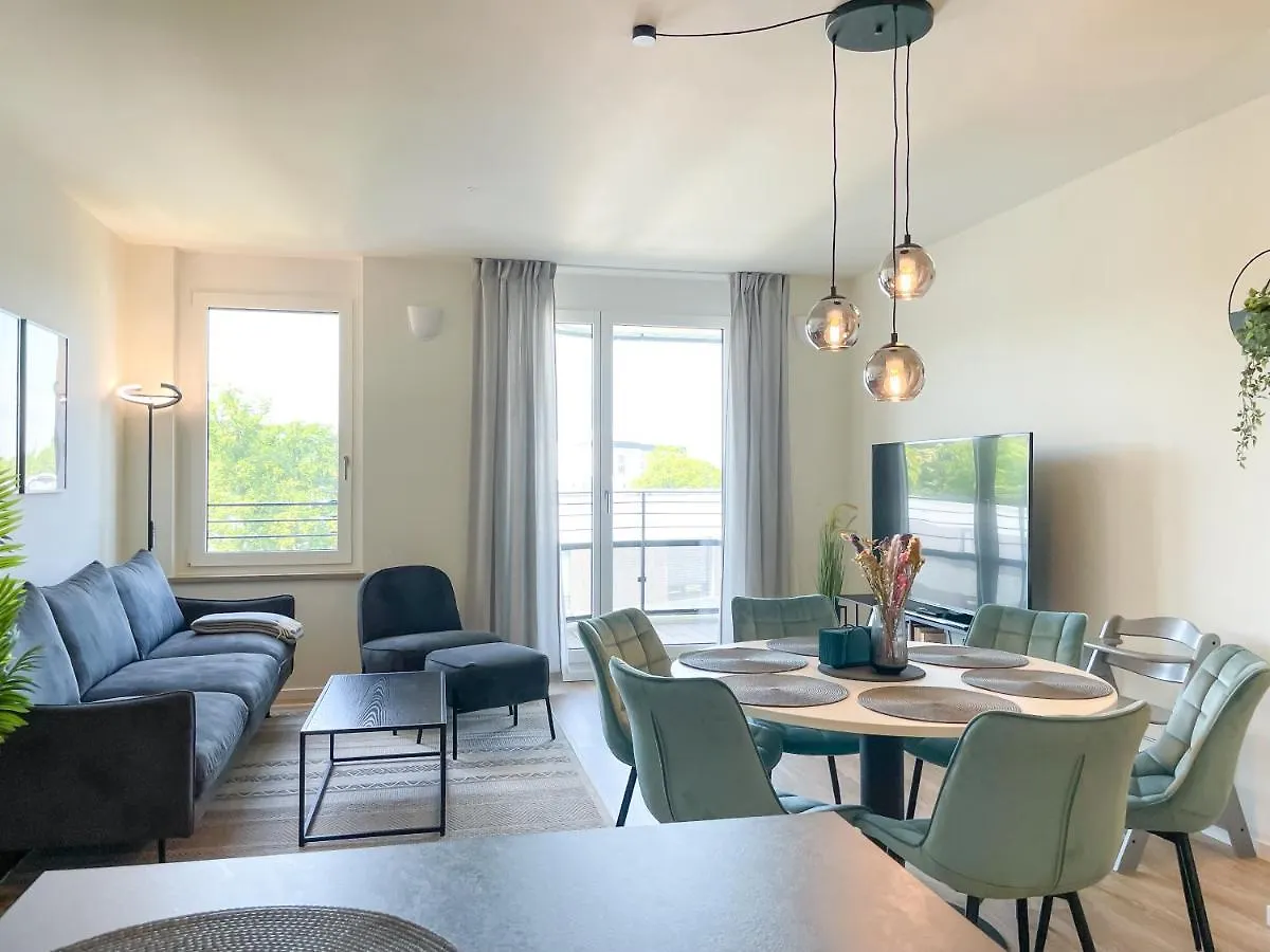 E&K Living - 6 Pers - Design Apartment - Fair - Sky-Tv - Parking Augsburg