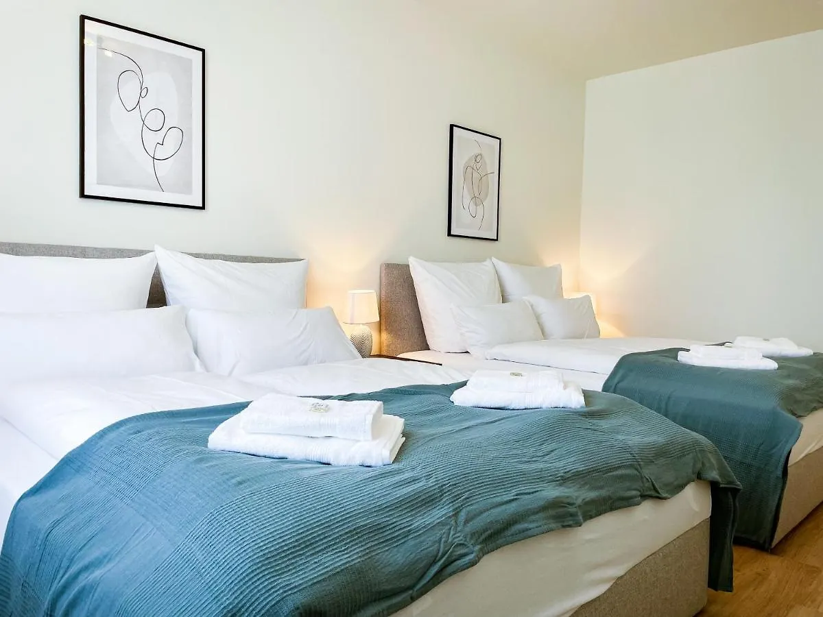 E&K Living - 6 Pers - Design Apartment - Fair - Congress - Parking Augsburg