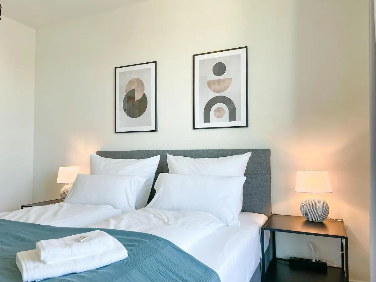 E&K Living - 6 Pers - Design Apartment - Fair - Congress - Parking Augsburg
