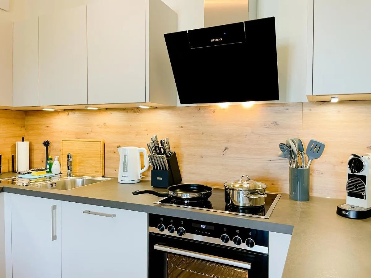 E&K Living - 6 Pers - Design Apartment - Fair - Congress - Parking Augsburg