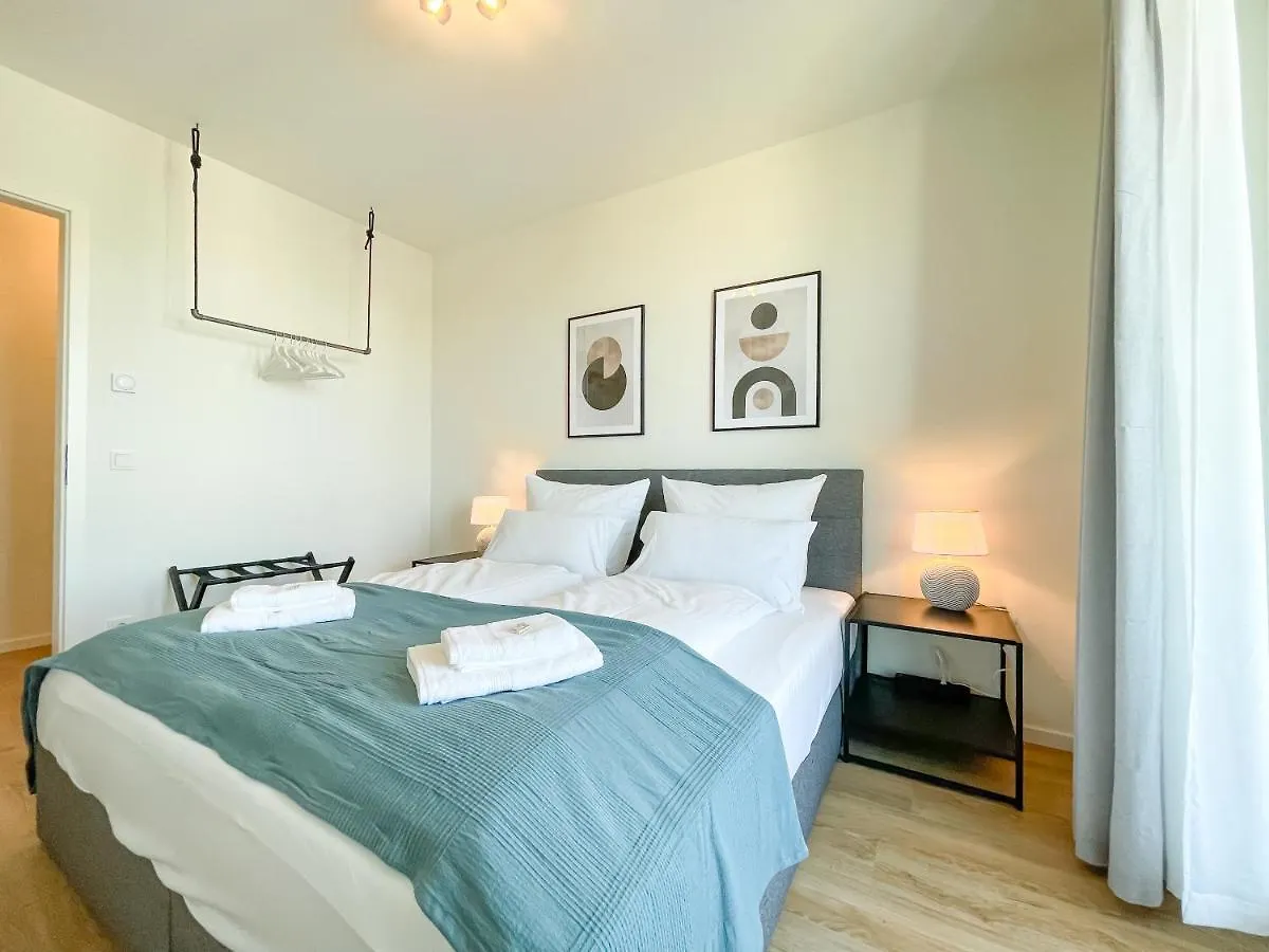 E&K Living - 6 Pers - Design Apartment - Fair - Congress - Parking Augsburg 0*,